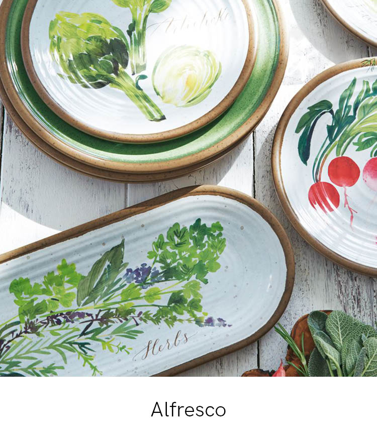 Outdoor Dining Picnic Garden Tableware and Melamine Sets Auntie Morags