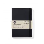 VENT: ReLeather and Sustainable Paper A5 Make a Mark Notebook (Charcoal) 