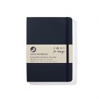VENT: ReLeather and Sustainable Paper A5 Make a Mark Notebook - Navy Blue 