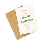 'A Very Happy Birthday To You' - Wildflower Plantable Card