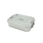 Sturdy metal latched food container