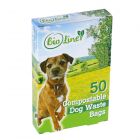 Box of 50 compostable dog waste bags