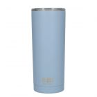 Light blue eco friendly metal travel mug