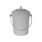 Light Grey Bamboo Fibre Compost Pail