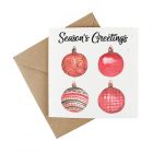 Wildflower Plantable Christmas Card - Season's Greetings