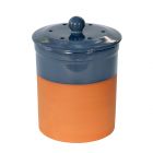 Chetnole Terracotta Compost Caddy - Blue