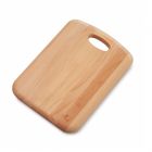 large beechwood chopping board with integrated handle