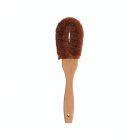 Coconut fibre scrubbing brush with long handle