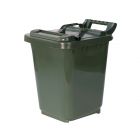 Large Kerbside Compost Caddy with Locking Lid - 23L - Green