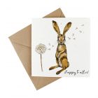 Wildflower Plantable Happy Easter Card - Hare & Dandelion
