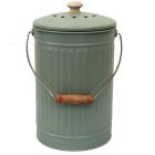 Eddingtons Metal Compost Pail - Sage - 7L