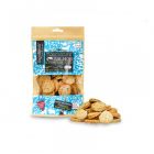 Eco friendly dog treats with salmon & pumpkin seed