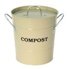 Garden Trading Clay / Grey / Sage - Metal Compost Pail