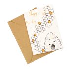 Happy "Bee" Day (Bee Design) - Wildflower Plantable Card