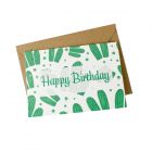 'Happy Birthday' Cactus - Wildflower Plantable Card