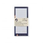 VENT: Recycled Paper & Card Slim Ideas Listpad Blue (Lined Paper)  
