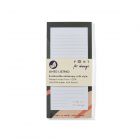 VENT: Recycled Paper & Card Slim Ideas Listpad Green (Lined Paper)  