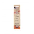 VENT: Recycled CD Case Ideas 3x Pencil Pack (Light Pink) 