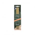 VENT: Recycled CD Case Ideas 3x Pencil Pack (Green/Gold) 