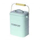 Living Nostalgia Compost Caddy - Vintage Blue