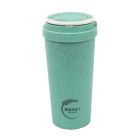 Eco friendly large travel mug made from rice husks