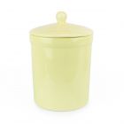  Portland Ceramic Compost Caddy - Pale Yellow