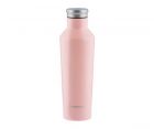 Stainless steel water bottle in baby pink