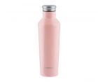 Stainless steel water bottle in baby pink