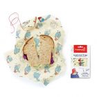 Eco friendly paddington bear food wrap