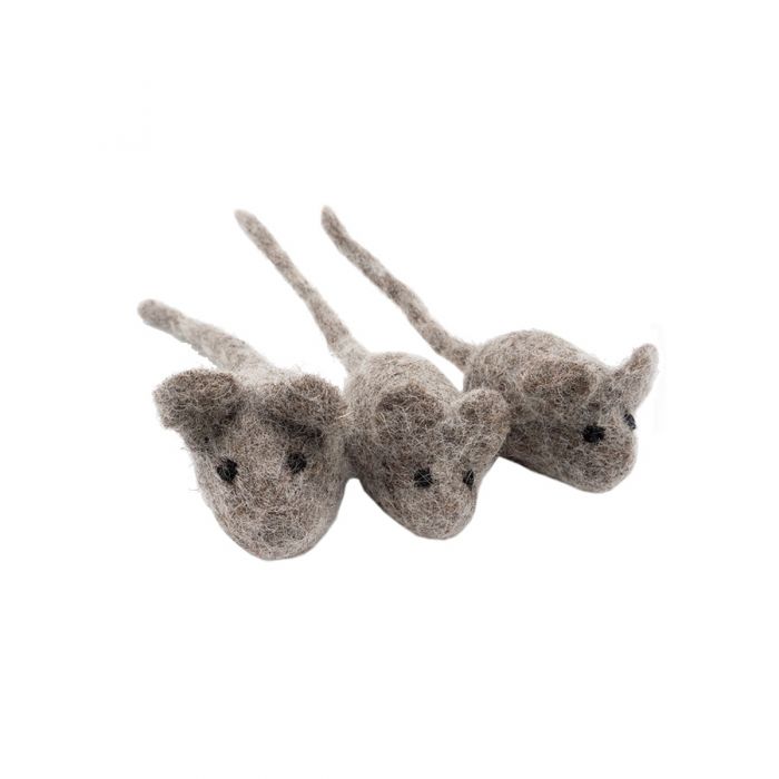 Wool mouse shop cat toy