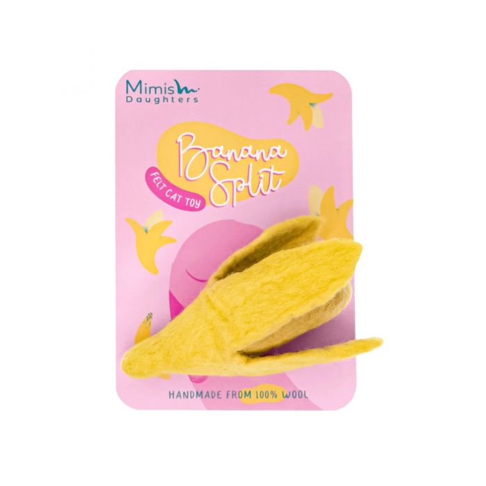 Mimi s Daughter Banana Split Eco Cat Toy All Green