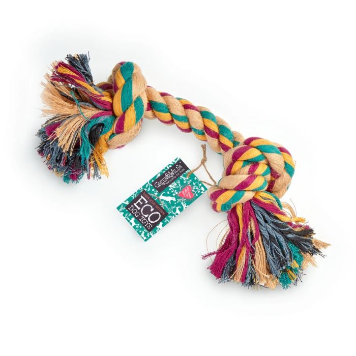 Knotted rope dog hot sale toy