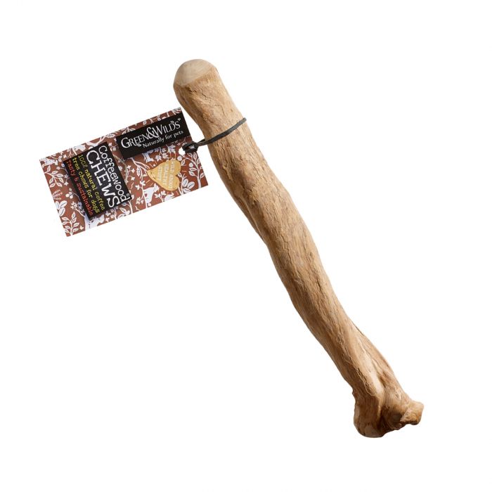 Eco Coffeewood Dog Chew Small Medium Large Green Wilds All Green