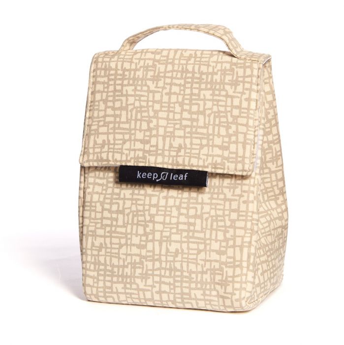 Keep Leaf Insulated Lunch Bag Mesh Design