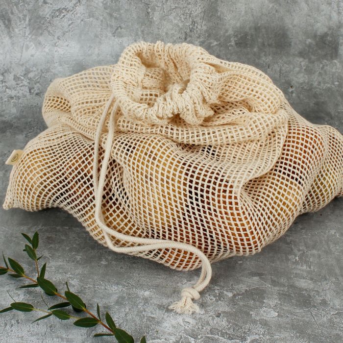 A Slice of Green Organic Cotton Mesh Produce Bag X LARGE