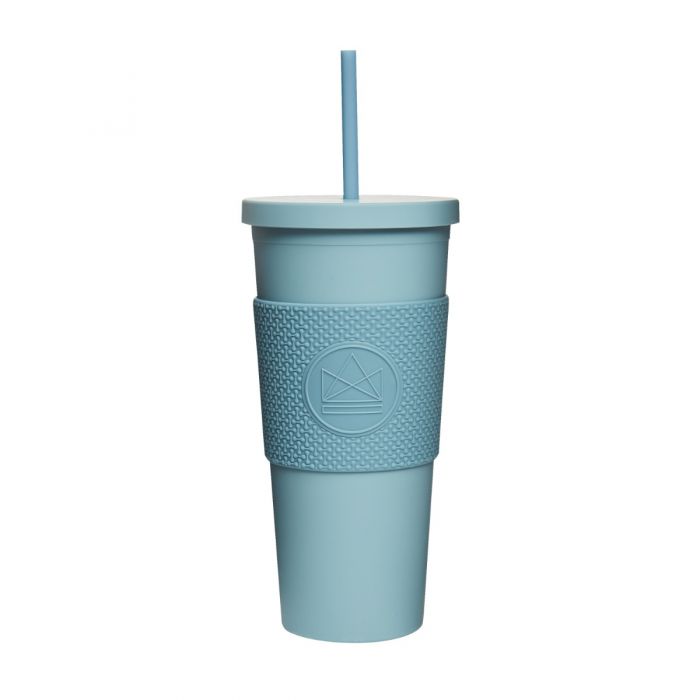 Reusable cup discount with straw