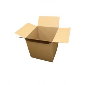 Medium Square Cardboard Boxes x 10 – 254 x 254 x 254mm 