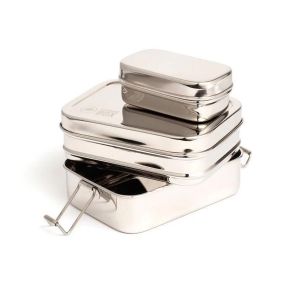 Elephant Box Stainless Steel Three-in-One Snackbox