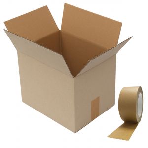 Small A4 Cardboard Boxes & Self-Adhesive Paper Packaging Tape