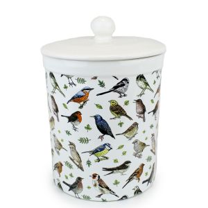 Barrington Ceramic Compost Caddy - Birds