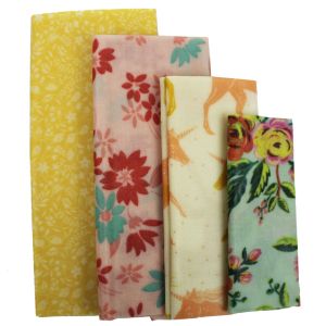 Eco friendly cotton food wrap multipack