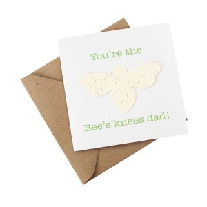 Father's Day - Bee's Knees - Wildflower Plantable Card