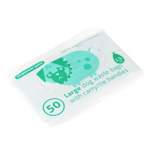 Bio-renewable Tie-Handle Dog Poo/Waste Bags