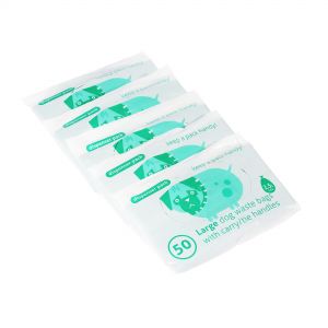 Bio-renewable Tie-Handle Dog Poo/Waste Bags - 250 Bags