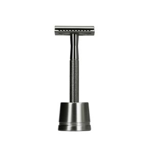 Bambaw Metal Eco Safety Razor & Stand - Black