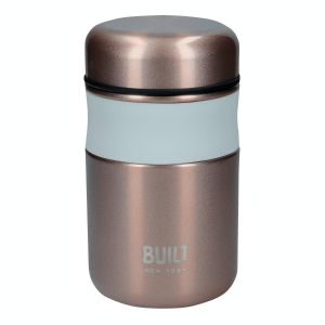 Rose gold insulated food container