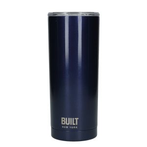 Midnight blue eco friendly metal travel mug