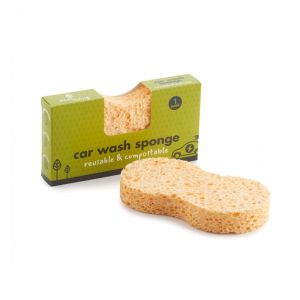 compostable car washing sponge made from compostable plant cellulose