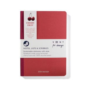 VENT: Sustainable Notebook A5 'Sucseed' Range - Cherry