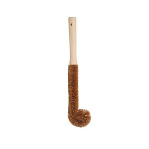 Coconut long brush for cleaning bottles